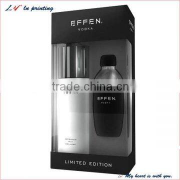 high quality black perfume packaging box made in shanghai