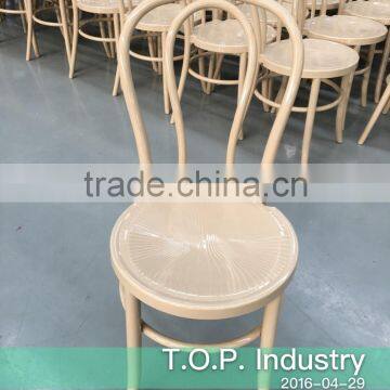 Brown Plastic Thonet Chair