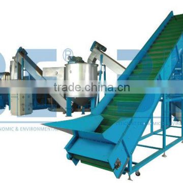 High efficient with PET bottle recycling machine