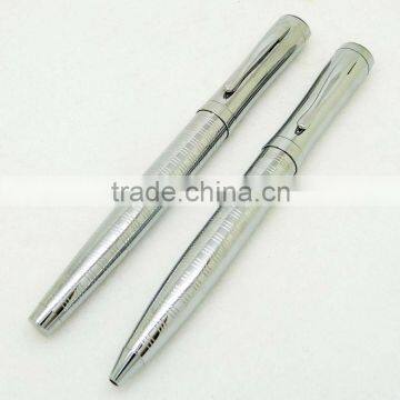 STC913A Elegant metal pen of ball pen roller pen can make your logo for promotion gift MOQ is 50pcs