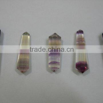 Purple Flourite Double Terminated Loose Points photo-3