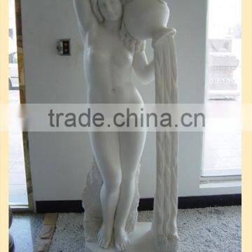 nude marble statues