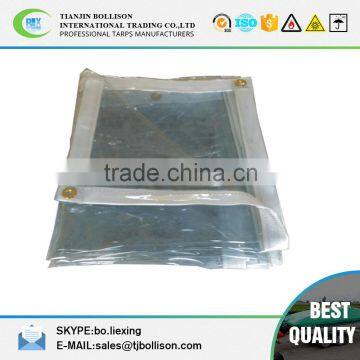 China 24 Mil Heavy Duty Clear Tarps,Vinyl Clear Tarps Canopy Tarp CLEAR Vinyl Industrial Curtain