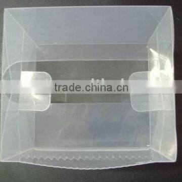 clear plastic packing box