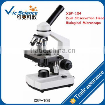 XSP-104 Dual Observation Head Biological Microscope