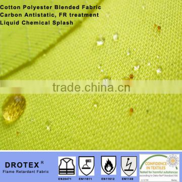 Flame Retardant and Multifunctional Fabric in HV Yellow EN471, EN20471