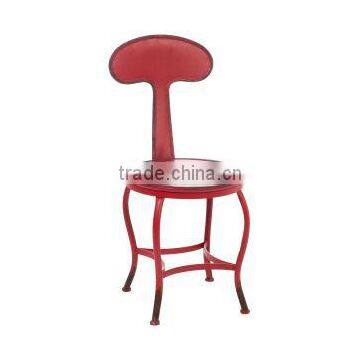 Metal bar stool high chair,Royal metal chair