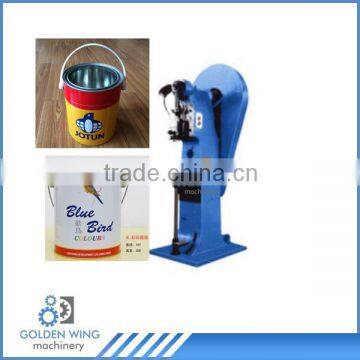 Manual Flanger Flanging Machine To Make Chemical Box Panting Oil Tin Can