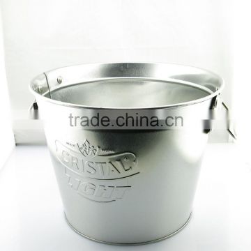 0.3mm tin ice bucket with handle