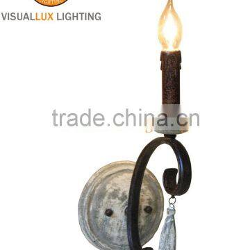 MW2007-140W Iron Wood Wall Lamp Wall Light Fluorescent Lamp