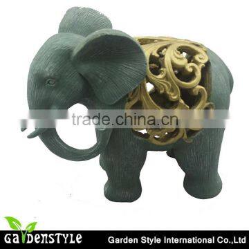 Rohs Led Lights Elephant Figurine Light , New Brand Name Led Light, Resin Material Led Light Product photo-2