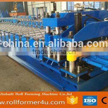 Cheap Price PLC Control Galvanized StepTile Roofing Macking Machine photo-2