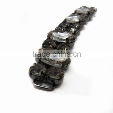 Fashion Crystal Rhinestone Sandal Shoes Chain Accessories Buckle For Shoe