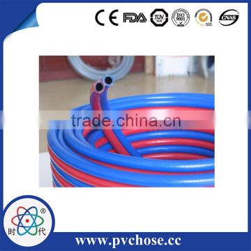 New material 8mm high pressure welding hose fuel twin line welding hose