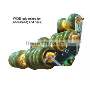 Electric Whole Body Jade Thermal 3D Massage Bed / CE Wooden Leisure Far Infrared Massage Table