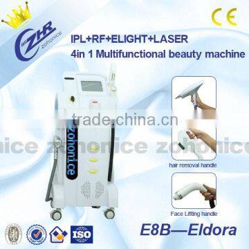 E8B-Eldora 3in1 Multifunctional Beauty Machine E-light+Laser Hair Removal Laser
