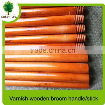 Well Straight Varnished Wood Mop Stick With Cheapest Price photo-4