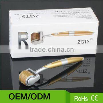 192 needle titanium golden derma roller mezo roller mezoroller skin lifting face care meso roller