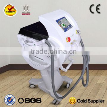 ipl laser hair removel machine for sale with 2 handpieces