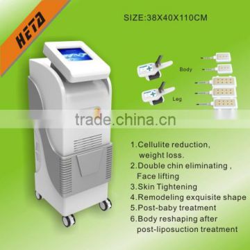 Reduce Cellulite Guangzhou HETA Cryo Cryolipolysis Fat 220 / 110V Freezing Machine Cellulite Reduction For Whole Body Patents