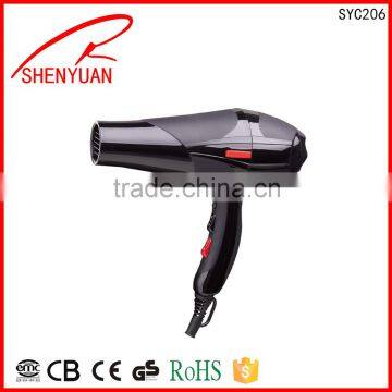 New high-power pro long-life AC motor Hair Dryer & accessories ionic function barber shop