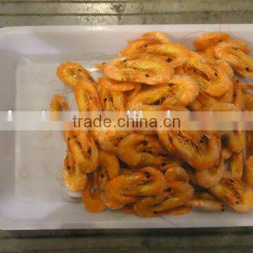 dry whole red shrimp and prawn in china