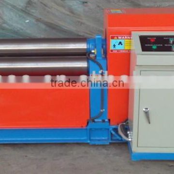 W11 series mechanical, 3-roller manual sheet metal rolling machine&machinery sheet bending machine