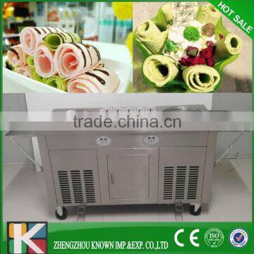 commercial hot sale thai fried ice cream machine(2+10)