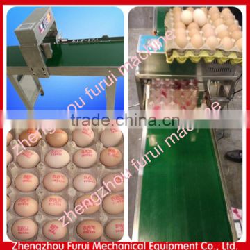 Hot Sale Automatic 1-8 lines date / code / number / logo Dab Egg Printing Machine