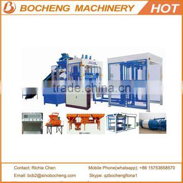 QT12-15 Fully Automatic Concrete Block Making Machine