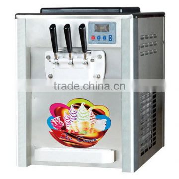 table type 2+1 mixed flavour soft ice cream machine