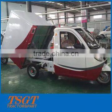 Electric tricycle cargo using with closed box