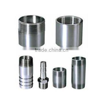 hydraulic hose fitting;hydraulic fitting;Stainless steel nipple