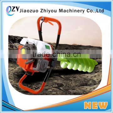 2016 zhiyou mini model ground Hole Drilling/cheap earth auger/hand manual earth soil auger(whatsapp:0086 15639144594)