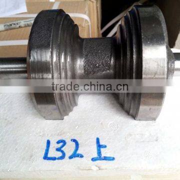 Agricultural traactor engine upper and lower balancing shaft