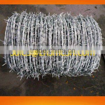 Double Twist Galvanized Barbed Steel Wire Price Per Ton