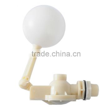 DN15 1/2" Size Plastic Adjustable Micro Water Float Valves for Aquarium Reverse Osmosis System