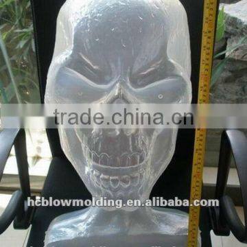 Customized Blow Mold Processing Plastic Skull Head,skull Head Decoration photo-6