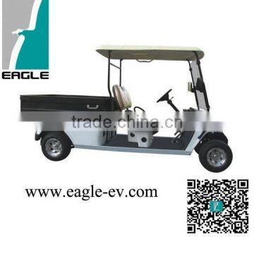 2 seats electric golf cart with cargo box