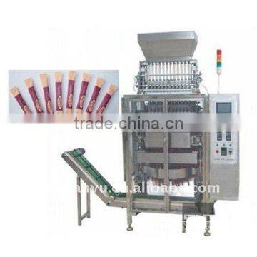 Multi-lane granule packing machine