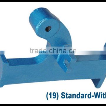 Standard with arm for grinding mill