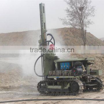 High Air Pressure Crawler Hydraulic Drilling Rig D100YA2 For Depth 30 Meters