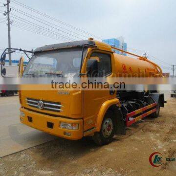 4*2 DONGFENG DLK Sewage Suction Truck For Sale 6000L