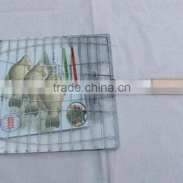 Promotional BBQ Grill Grids Basket Fish Clip photo-4