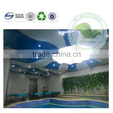 High Glossy PVC Stretch Film For Ceiling Of Bath Center