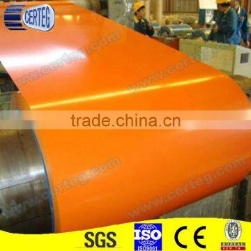 Prepainted Yellow colorfui Galvanized steel /coil PPGI Z275