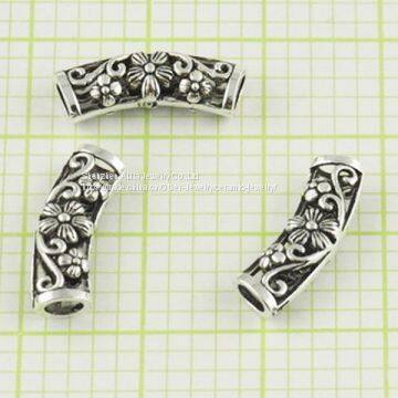 Hollow Curving Jewelry Tubes 925 Silver Accessories photo-2