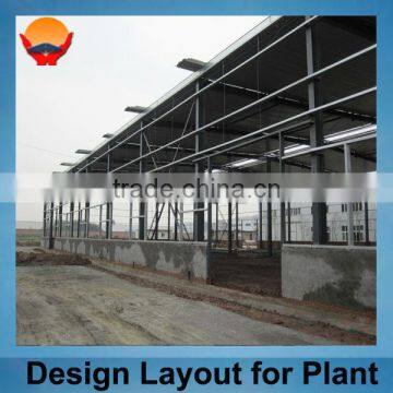 China Honglu High Quality Steel Structure Shed