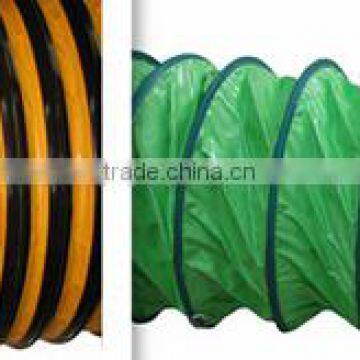 PVC Spiral Fire Retardant Flexible Air Duct material