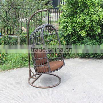 Patio Furniture Aluminum Frame Reclining Hanging Chair photo-2